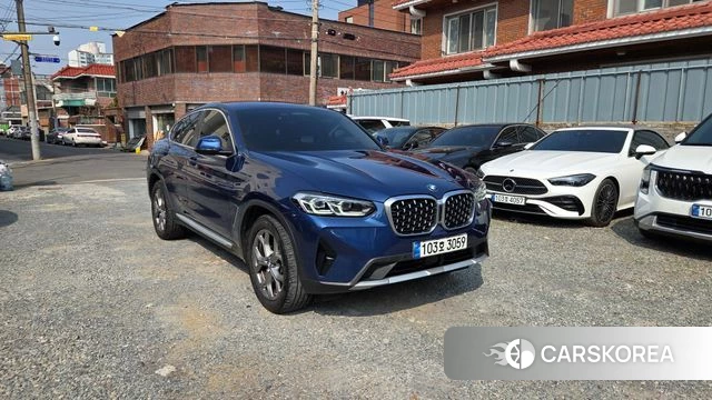 BMW X4 (G02) 2022 Синий из Кореи