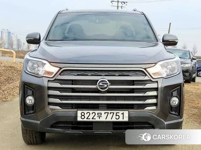 Ssangyong The New Rexton Sport 2022 Серый из Кореи