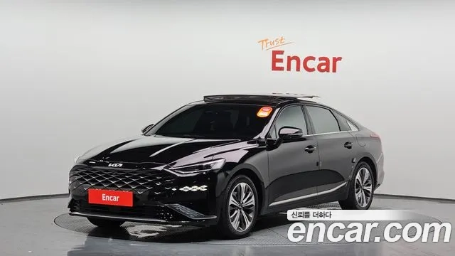 Kia K8 Hybrid 2023 Черный из Кореи