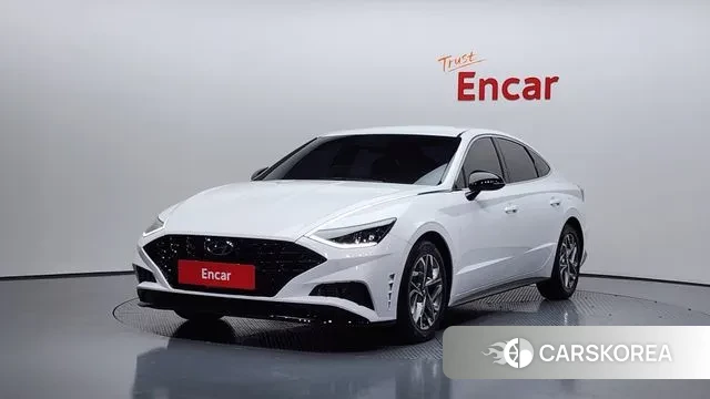 Hyundai Sonata (DN8) 2022 Белый из Кореи