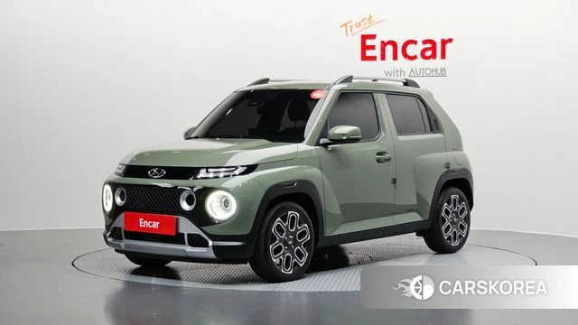 Hyundai Casper 2022 Зеленый из Кореи