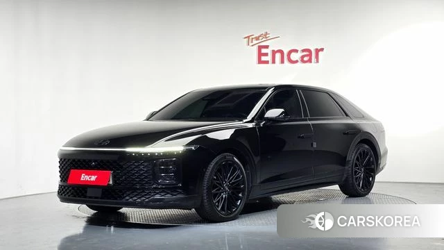 Hyundai Grandeur Hybrid (GN7) 2023 Черный из Кореи