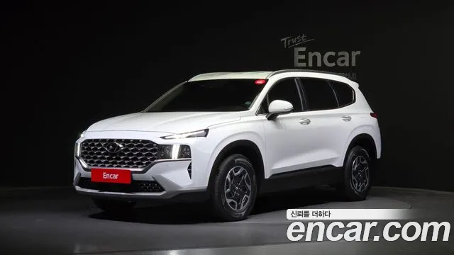 Hyundai The New Santa Fe 2022 Белый из Кореи