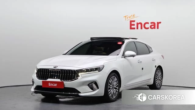 Kia K7 Premier Hybrid 2020 Белый из Кореи