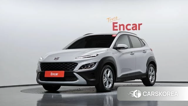 Hyundai The New Kona 2022 Серебристо-серый из Кореи