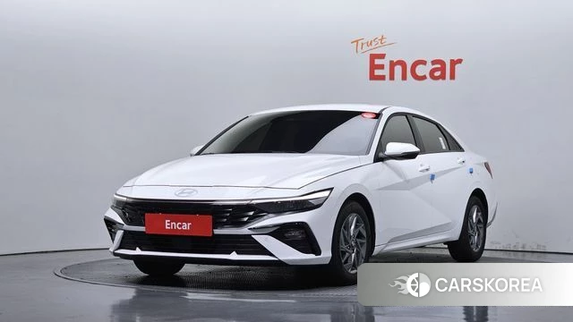 Hyundai The New Avante (CN7) 2024 Белый из Кореи