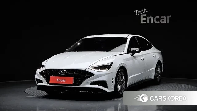 Hyundai Sonata (DN8) 2021 Белый из Кореи