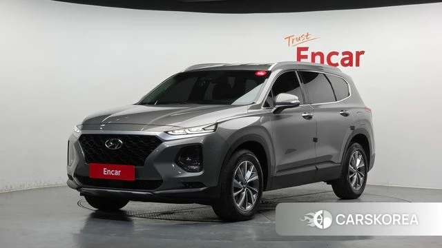 Hyundai Santa Fe TM 2018 Серый из Кореи