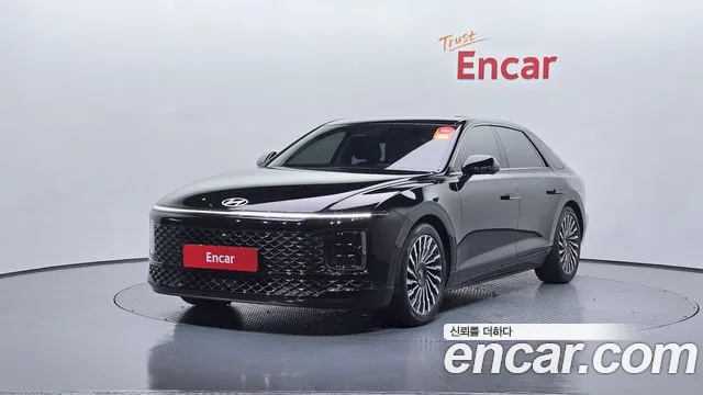 Hyundai Grandeur Hybrid (GN7) 2023 Черный из Кореи