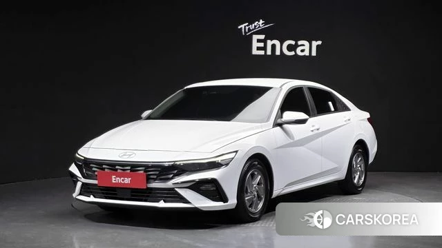 Hyundai The New Avante (CN7) 2024 Белый из Кореи
