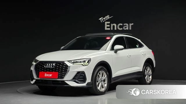 Audi Q3 (F3) 2023 Белый из Кореи