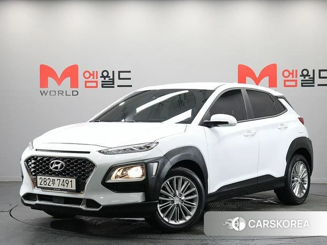 Hyundai Kona 2020 Белый из Кореи