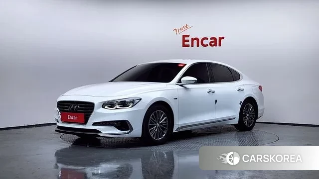 Hyundai Grandeur IG Hybrid 2018 Белый из Кореи
