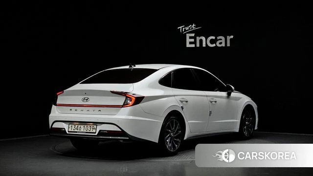 Hyundai Sonata (DN8) 2019 Белый из Кореи