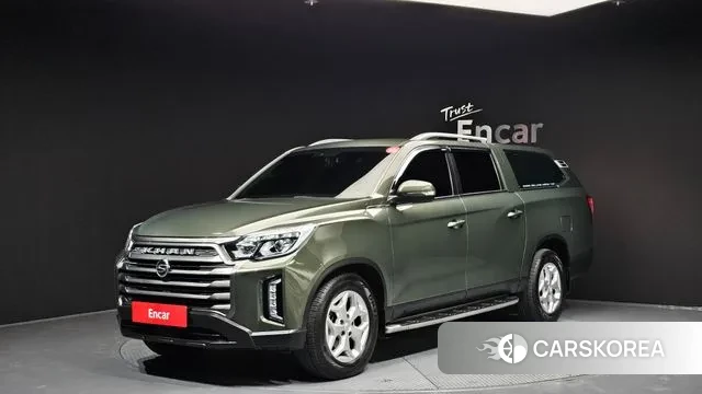 Ssangyong The New Rexton Sports Cannes 2022 Темно-зеленый из Кореи