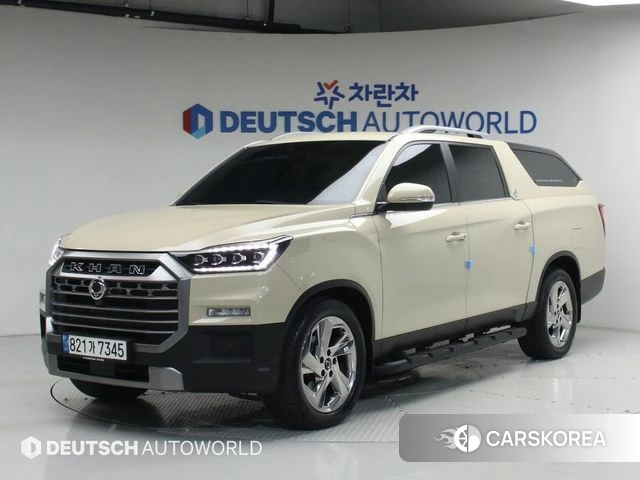 Ssangyong The New Rexton Sports Cannes 2023 Жемчужный цвет из Кореи