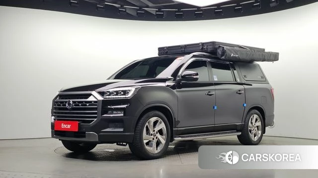Ssangyong The New Rexton Sport 2024 Черный из Кореи