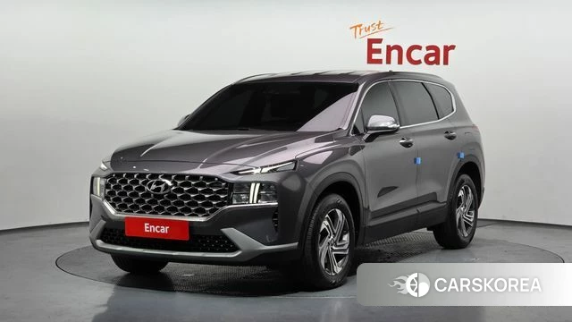 Hyundai The New Santa Fe 2022 Серый из Кореи
