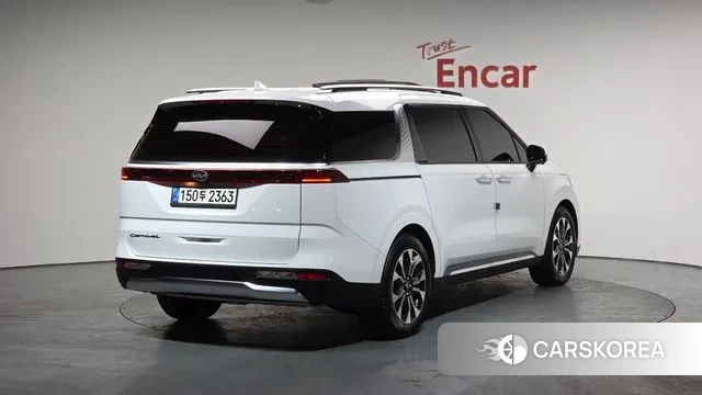 Kia Carnival 4th generation 2021 Белый из Кореи