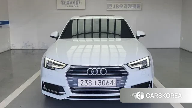 Audi A4 (B9) 2019 Белый из Кореи