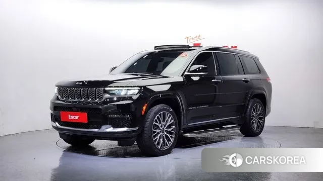 Jeep Grand Cherokee (WL) 2021 Черный из Кореи