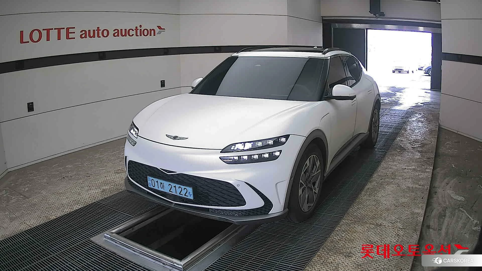 Hyundai GV60 2022 Matterhorn White (matte) из Кореи