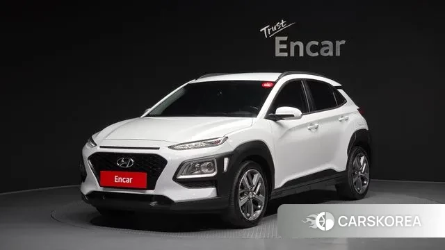 Hyundai Kona 2019 Белый из Кореи