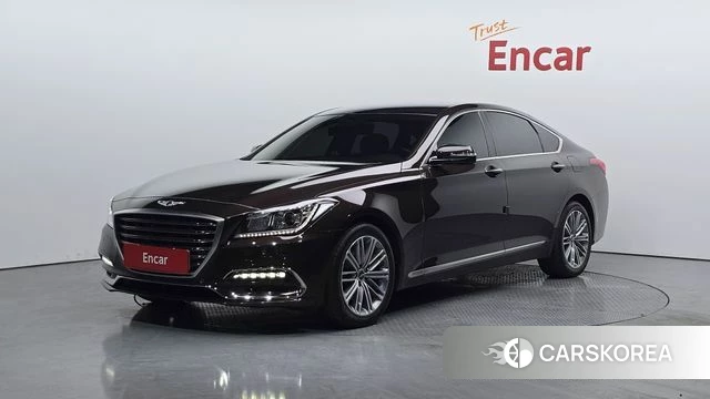 Genesis G80 2018 Коричневый из Кореи