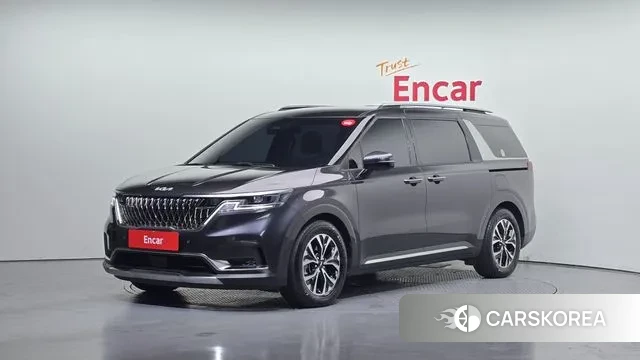 Kia Carnival 4th generation 2023 Серый из Кореи