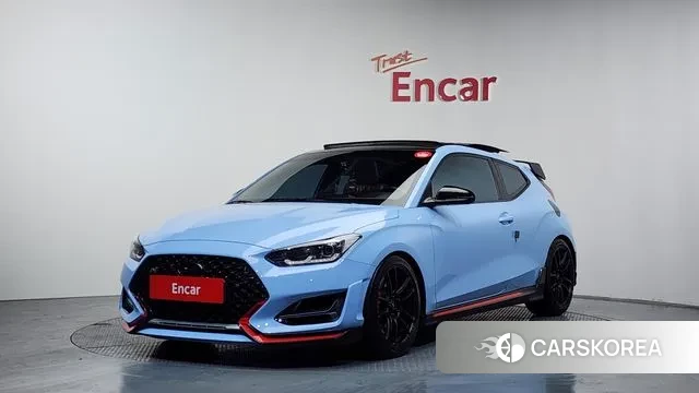 Hyundai Veloster (JS) 2020 Небесно-голубой из Кореи