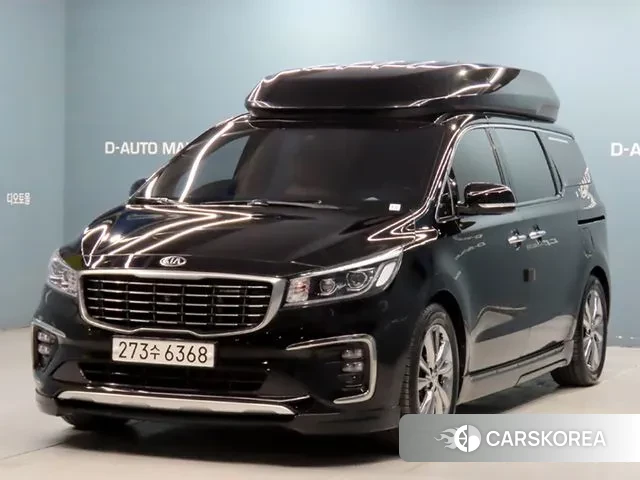 Kia The New Carnival 2020 Черный из Кореи