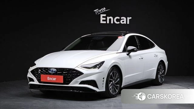 Hyundai Sonata (DN8) 2020 Белый из Кореи
