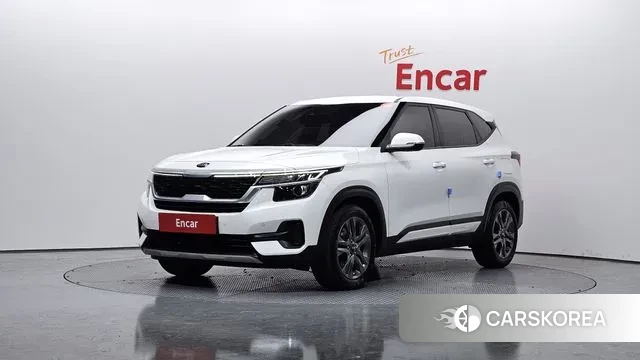 Kia Seltos 2021 Белый из Кореи