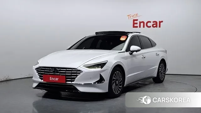 Hyundai Sonata Hybrid (DN8) 2022 Белый из Кореи