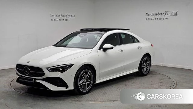 Mercedes-Benz CLA-Class C118 2025 Белый из Кореи