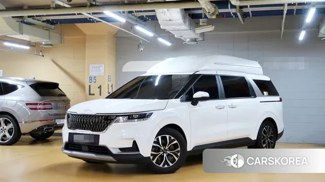 Kia Carnival 4th generation 2022 Белый из Кореи