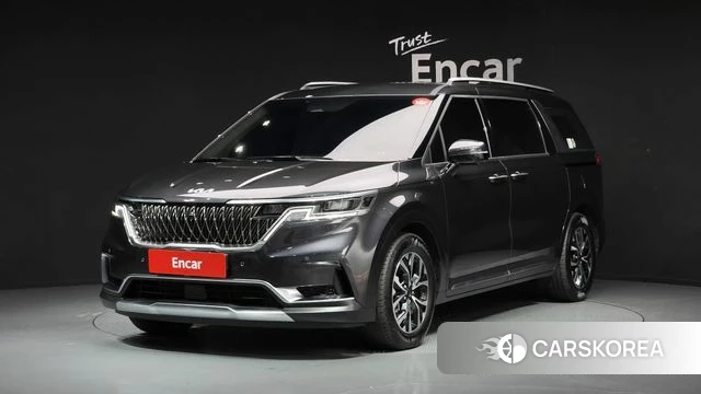 Kia Carnival 4th generation 2021 Серый из Кореи