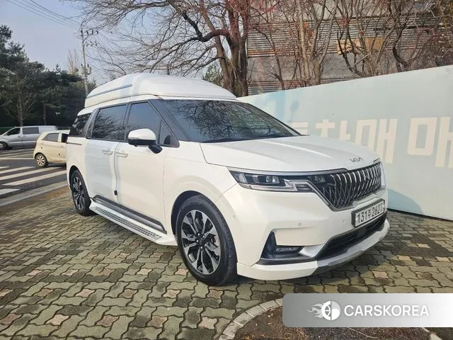 Kia Carnival 4th generation 2021 Белый из Кореи