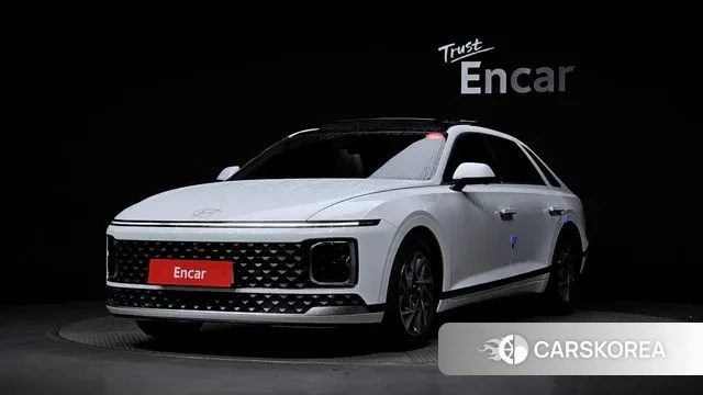 Hyundai Grandeur Hybrid (GN7) 2023 Белый из Кореи