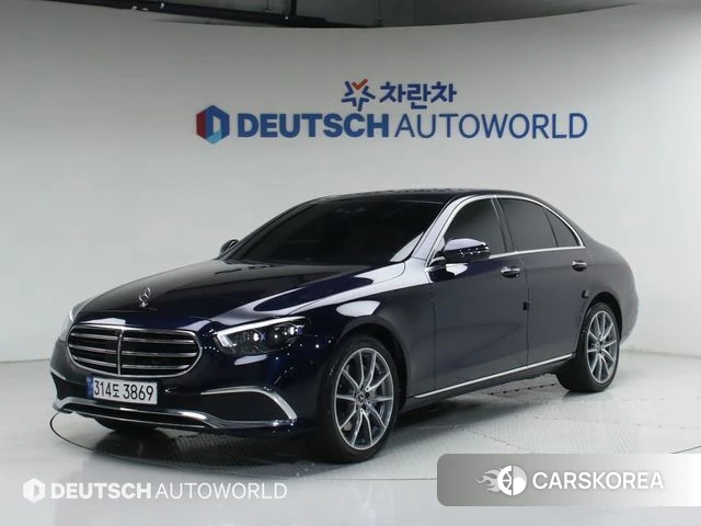 Mercedes-Benz E-Class W213 2022 Синий из Кореи