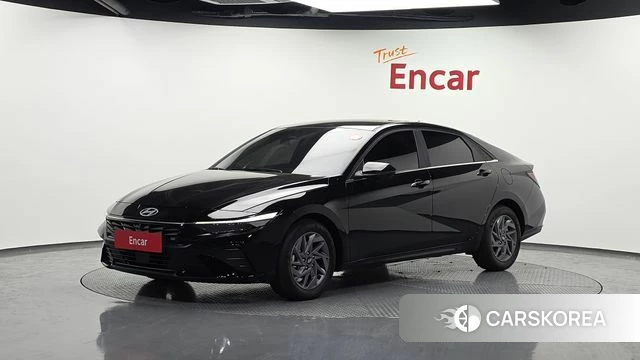 Hyundai The New Avante (CN7) 2023 Черный из Кореи