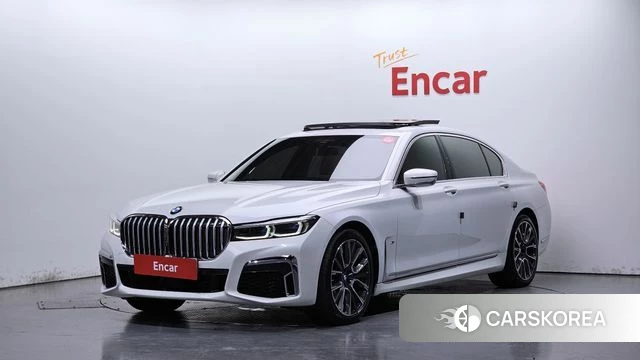 BMW 7 Series (G11) 2021 Белый из Кореи