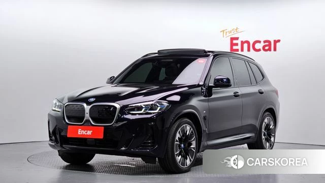 BMW iX3 2023 Черный из Кореи