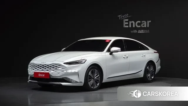 Kia K8 Hybrid 2022 Белый из Кореи