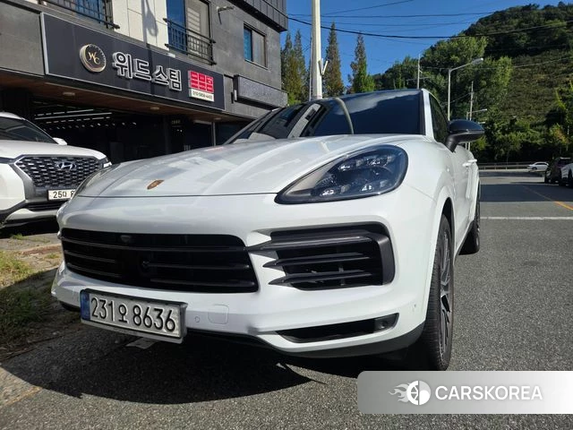Porsche Cayenne (PO536) 2022 Белый из Кореи