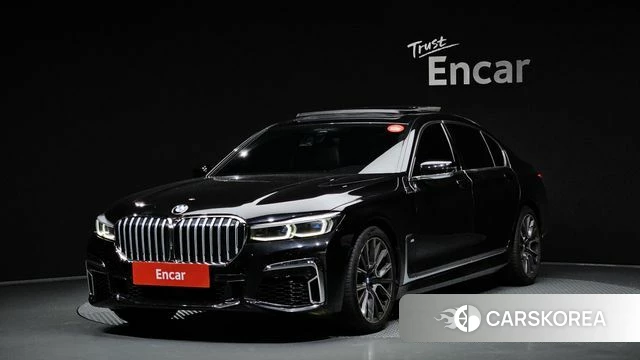 BMW 7 Series (G11) 2019 Черный из Кореи