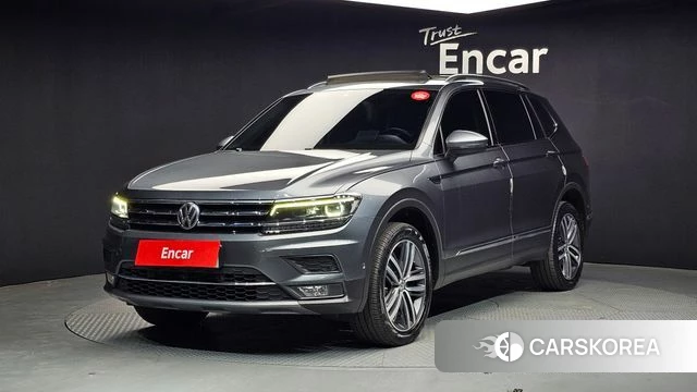 Volkswagen Tiguan Allspace 2020 Серый из Кореи