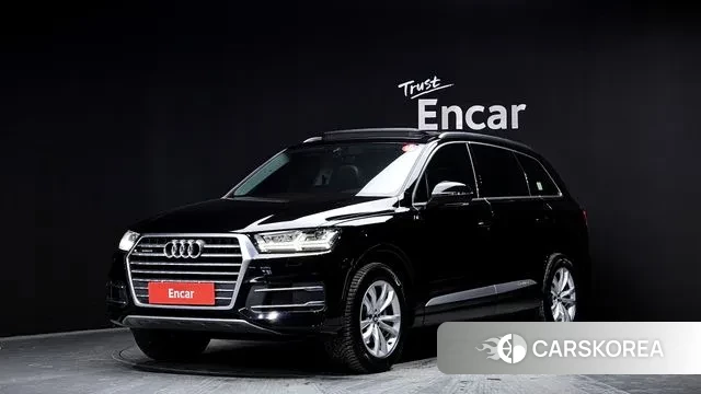 Audi Q7 (4M) 2019 Черный из Кореи