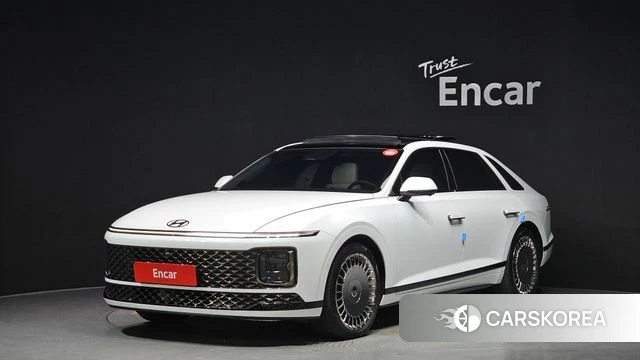 Hyundai Grandeur Hybrid (GN7) 2023 Белый из Кореи