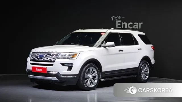 Ford Explorer 2018 Белый из Кореи